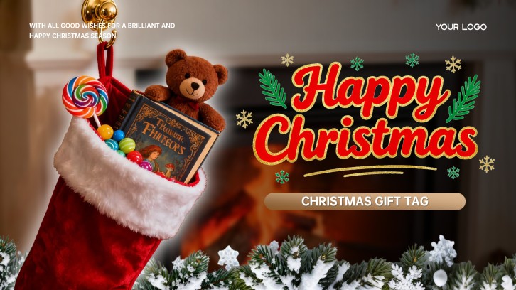 Free Christmas Present Labels Template & Printable Tags