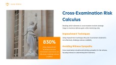 Plantilla de Presentación de Defensa de Abogado Estilo Minimalista Amarillo y Azul