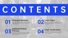 Plantilla de PPT para Presentación de Asamblea de Epifanía de Perspectiva Creativa Azul