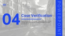 Plantilla de PPT para Presentación de Asamblea de Epifanía de Perspectiva Creativa Azul