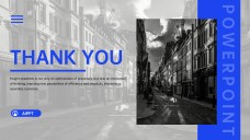 Plantilla de PPT para Presentación de Asamblea de Epifanía de Perspectiva Creativa Azul