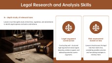 Modelo de PPT para Defesa de Caso Criminal Criativo Marrom