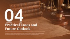 Modelo de PPT para Defesa de Caso Criminal Criativo Marrom