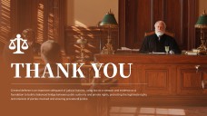 Modelo de PPT para Defesa de Caso Criminal Criativo Marrom