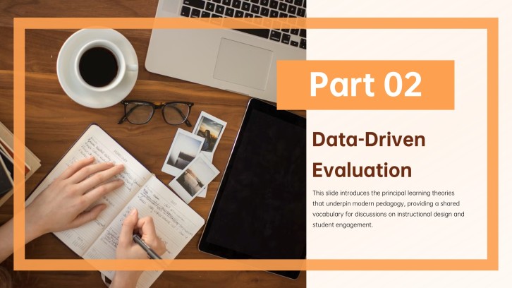 Educational Group Project Management Presentation slide 6: Slide 6: Data-Driven Evaluation