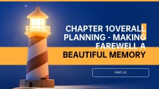 Blue Orange Minimalist Retirement Farewell Presentation Template