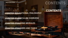Dark-toned Minimalism Music Education & Lesson Presentation Template