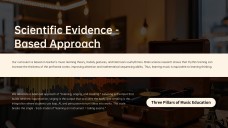 Dark-toned Minimalism Music Education & Lesson Presentation Template