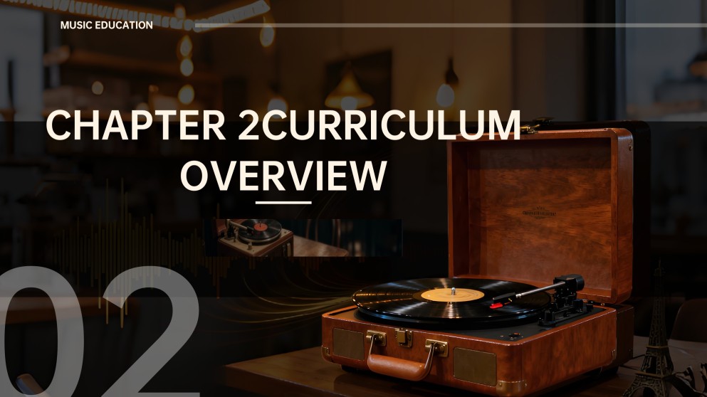 Dark-toned Minimalism Music Education & Lesson Presentation Template