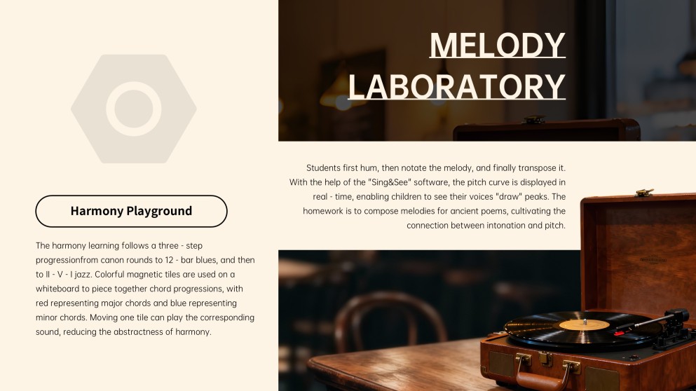 Dark-toned Minimalism Music Education & Lesson Presentation Template