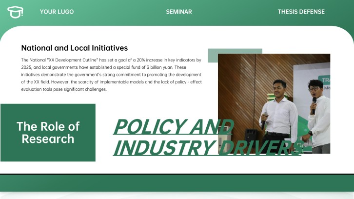 thesis defense presentation running example slide 5 preview