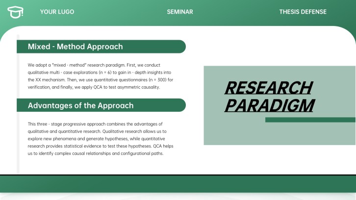 thesis defense presentation running example slide 13 preview