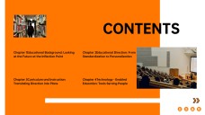 Orange and Black Western Style Education Google Slides Template
