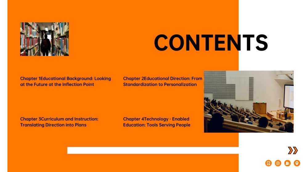 Orange and Black Western Style Education Google Slides Template