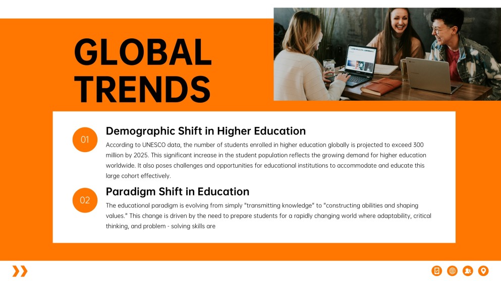 Orange and Black Western Style Education Google Slides Template
