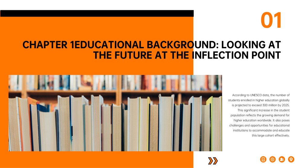 Orange and Black Western Style Education Google Slides Template