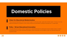 Orange and Black Western Style Education Google Slides Template