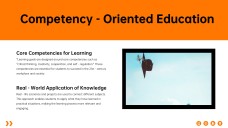 Orange and Black Western Style Education Google Slides Template