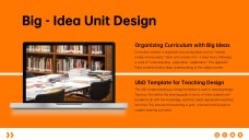 Orange and Black Western Style Education Google Slides Template