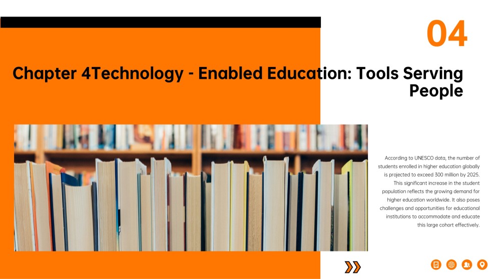 Orange and Black Western Style Education Google Slides Template