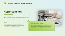 Light Green Business Style Medical Slides Template