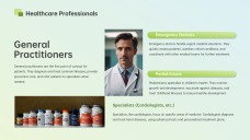 Light Green Business Style Medical Slides Template