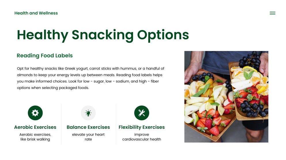 แม่แบบพาวเวอร์พอยต์สุขภาพและความงามสีเขียว