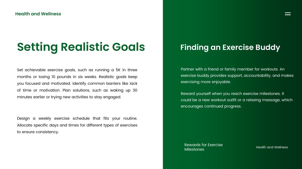 แม่แบบพาวเวอร์พอยต์สุขภาพและความงามสีเขียว