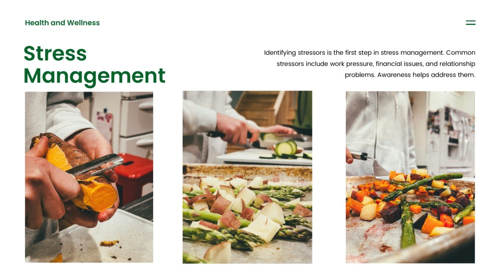 แม่แบบพาวเวอร์พอยต์สุขภาพและความงามสีเขียว