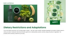 แม่แบบพาวเวอร์พอยต์สุขภาพและความงามสีเขียว