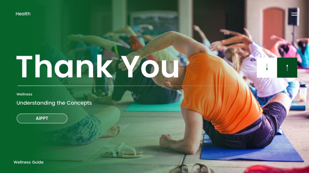 แม่แบบพาวเวอร์พอยต์สุขภาพและความงามสีเขียว