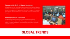 Red Business Style Educational Theme for PowerPoint Template