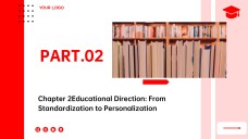 Red Business Style Educational Theme for PowerPoint Template