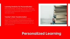 Red Business Style Educational Theme for PowerPoint Template