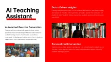 Red Business Style Educational Theme for PowerPoint Template