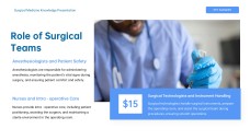 Blue Minimalist Surgery PPT Template & Google Slides Theme