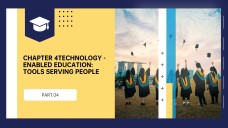 Tema educativo animado azul y amarillo para plantilla de PowerPoint