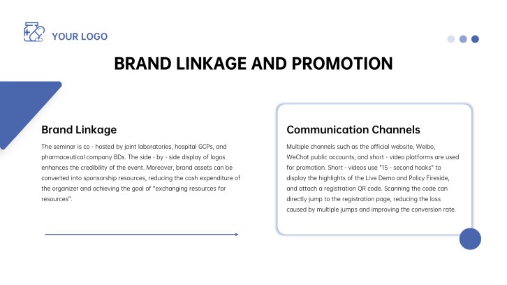 Academic conference presentation running example slide 6 preview