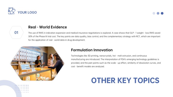 Academic conference presentation running example slide 8 preview