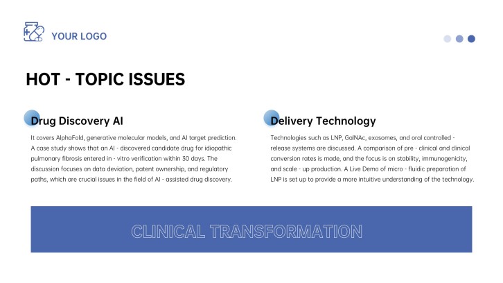 Academic conference presentation running example slide 7 preview