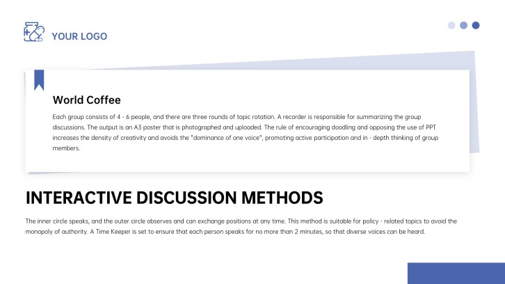 Academic conference presentation running example slide 10 preview