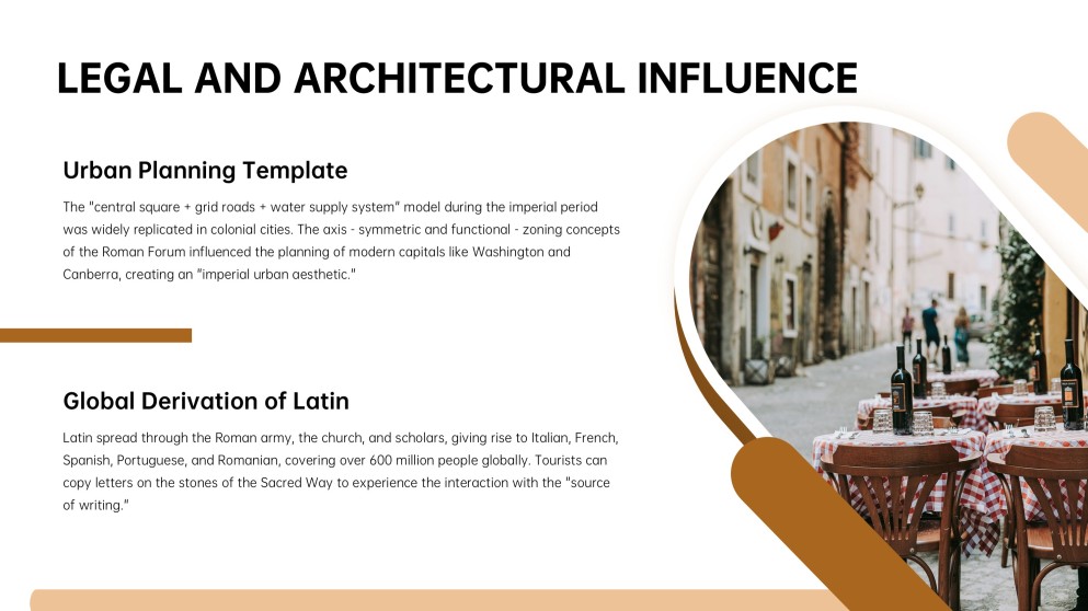 Template Kota Coklat dengan Tata Letak Minimalis Klasik dan Elegan