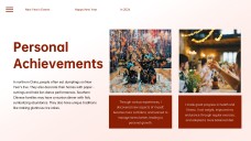 Elegant Ink Painting & Red Motif Chinese New Year Slide Template