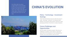 Plantilla de Presentación de Contaminación del Aire Azul en el Exterior con Niebla