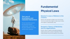 Template ng PowerPoint ng Malalim na Asul na Kalawakan ng Kosmikong Mundo