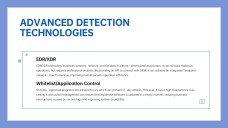 Шаблон PowerPoint и тема Google Slides "Светящийся синий вирус"