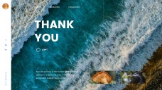 藍色自然風格生物多樣性保育PPT模板