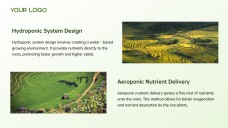 Green and White Minimalist Modern Rice PPT Template