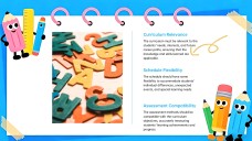 藍色可愛動畫課程PPT模板