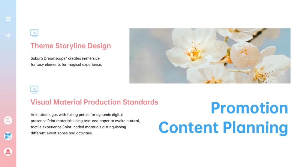 Cherry Blossom Season Event Planning PPT